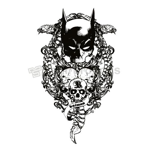 Batman T-shirts Iron On Transfers N2614 - Click Image to Close